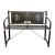 Football Metal Garden Benches